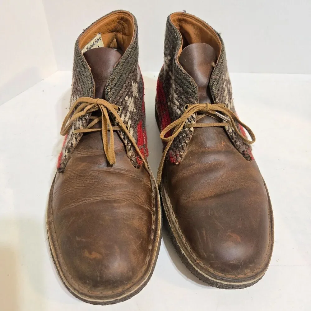 Clarks woolrich desert